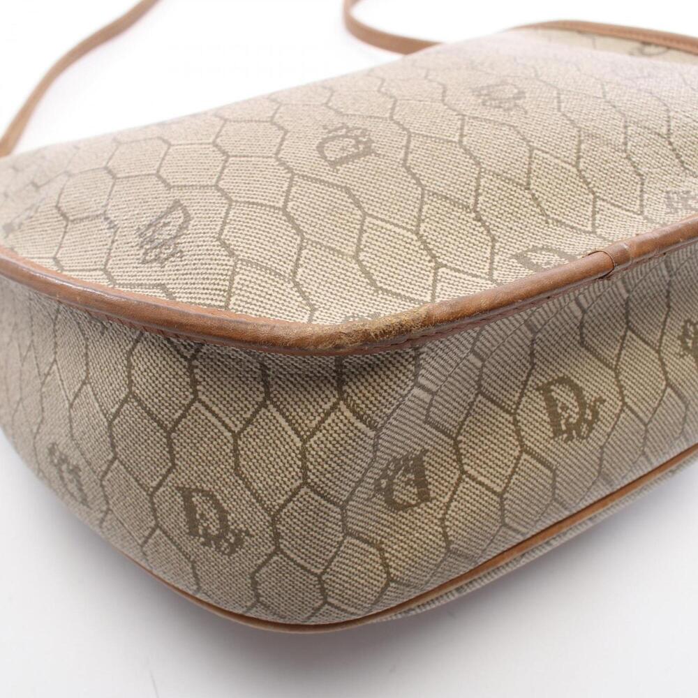 CHRISTIAN DIOR Brown Leather Shoulder Bag - Picture 5 of 10